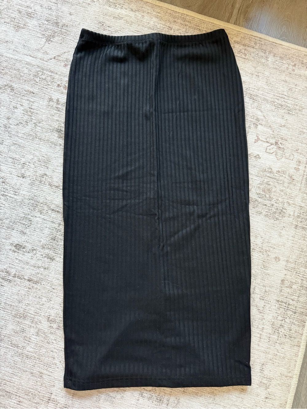SHEIN Ribbed Knit Skirt